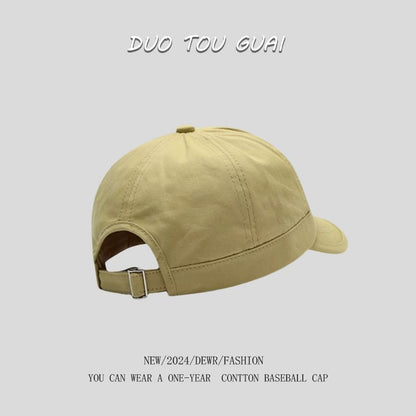 Brim Short Cap Applique Baseball