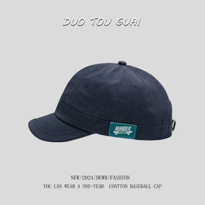 Brim Short Cap Applique Baseball