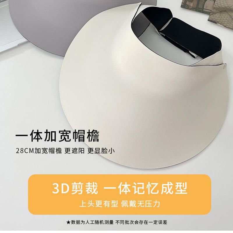 Plain Visor Sun