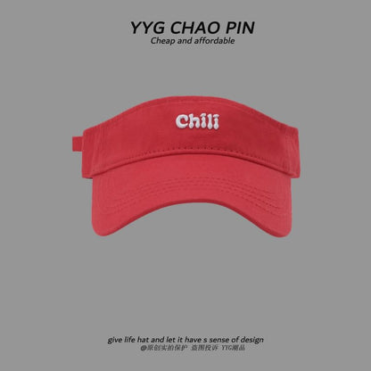 Sun Embroidered Lettering Visor