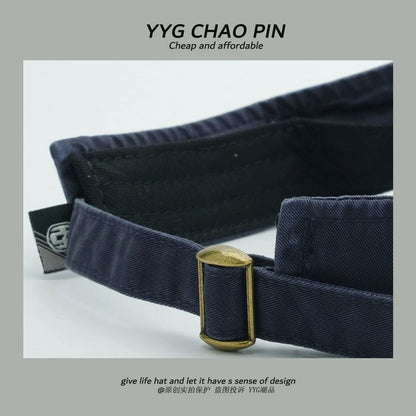 Visor Sun Embroidered Lettering