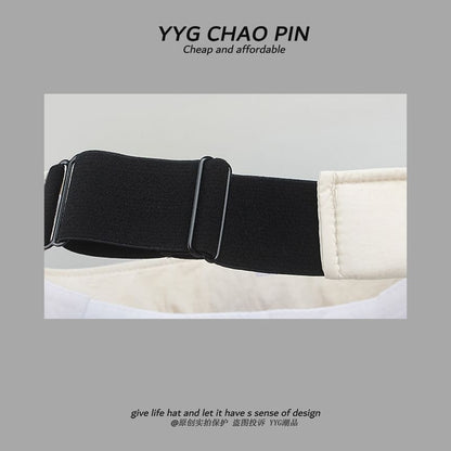 Embroidered Lettering Tone Two Sun Visor