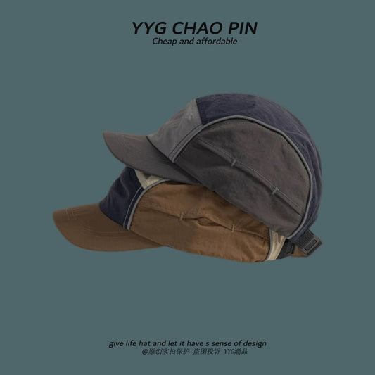 Color Baseball Block Cap