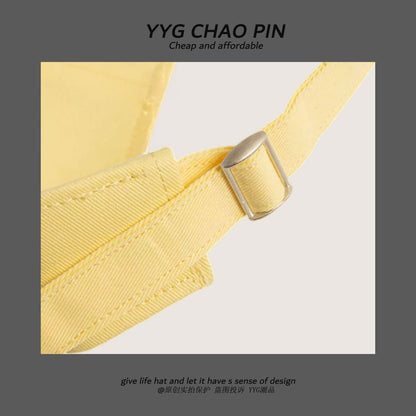 Smiley Face Sun Visor Embroidered