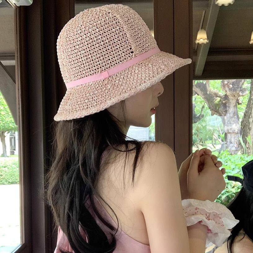 Bucket Straw Hat