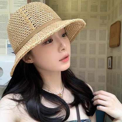 Bucket Straw Hat