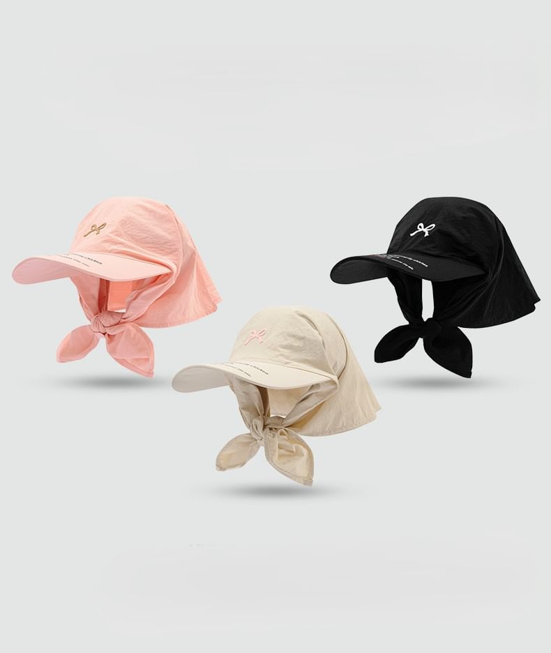 Cap Bow Dry Embroidered Quick