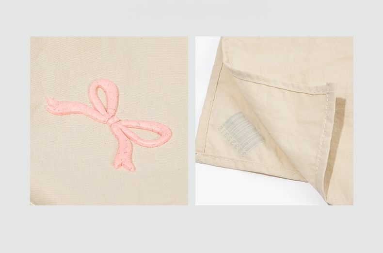 Cap Bow Dry Embroidered Quick