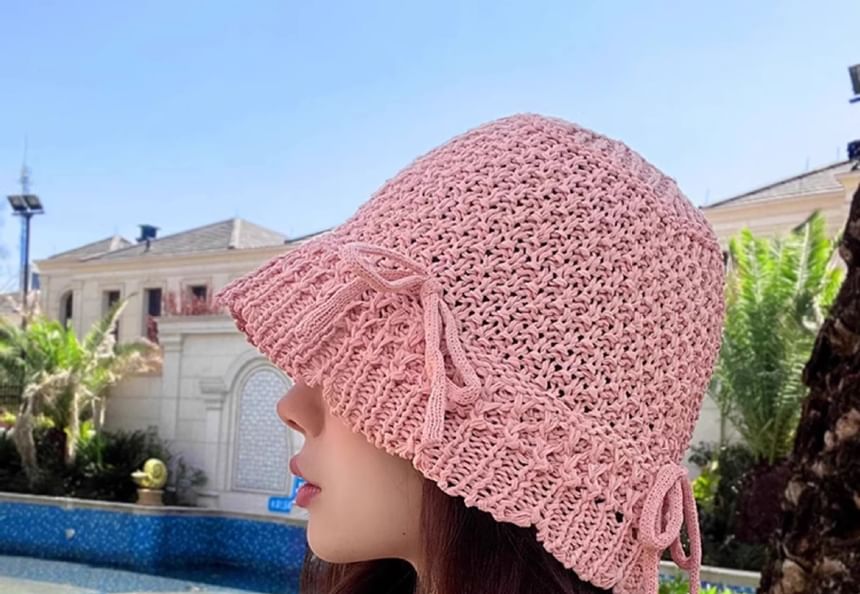 Cotton Linen Bucket Hat