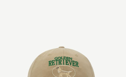 Dog Baseball Embroidered Cap