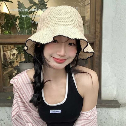 Hat Bucket Straw