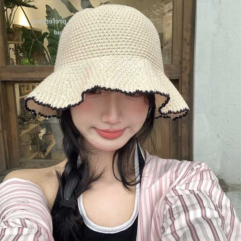 Hat Bucket Straw