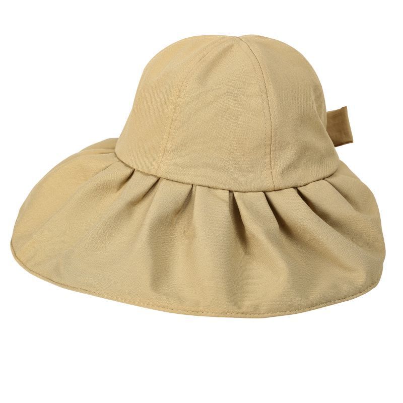 Hat Sun Ruched Plain