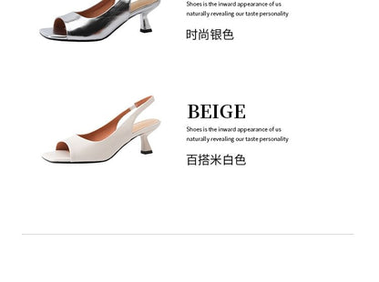Sample Slingback High Heel Sandals