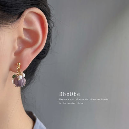 Alloy Pearl Gemstone Faux Cuff Ear