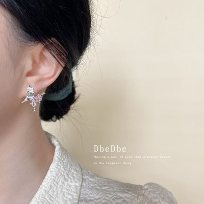 Butterfly Cuff Ear Rhinestone Alloy