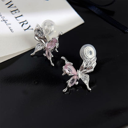 Butterfly Cuff Ear Rhinestone Alloy