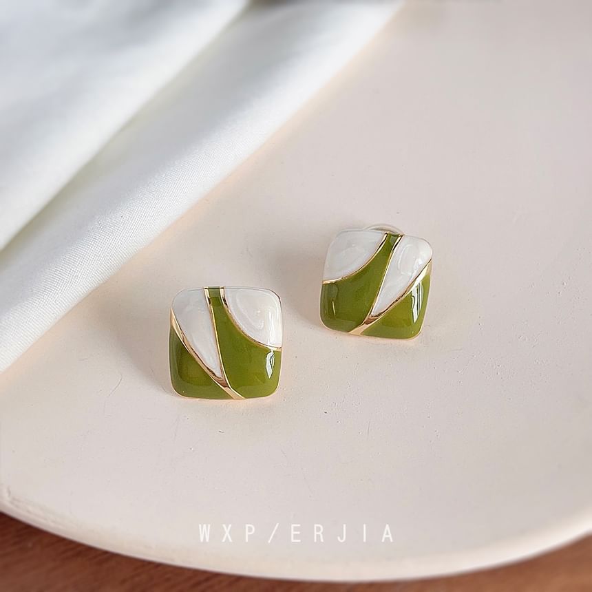 Cuff Ear Alloy Square Glaze