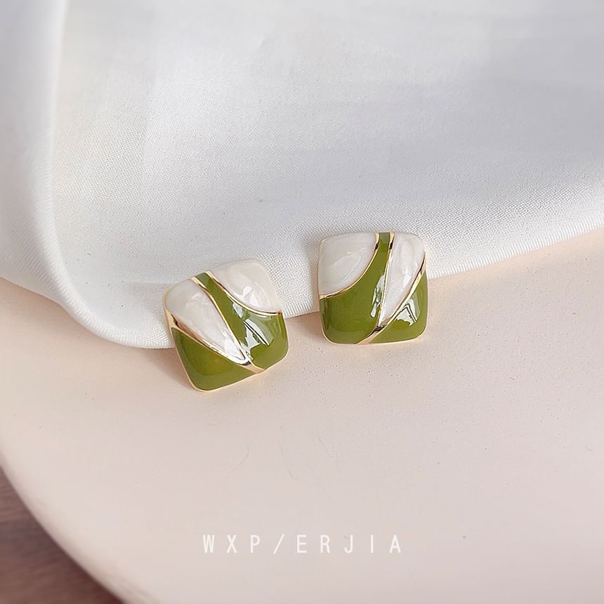 Cuff Ear Alloy Square Glaze