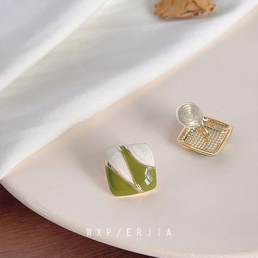 Cuff Ear Alloy Square Glaze