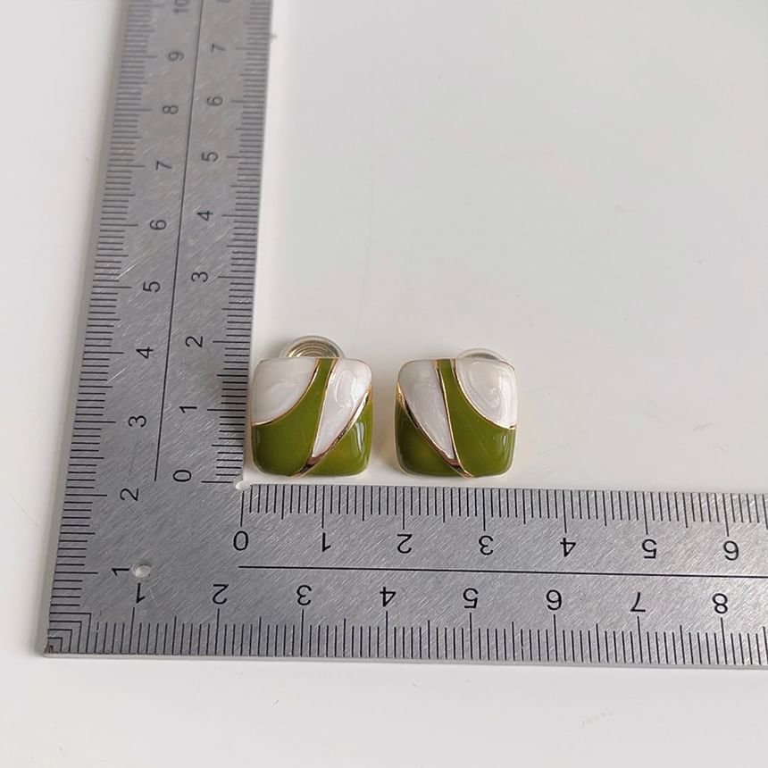 Cuff Ear Alloy Square Glaze