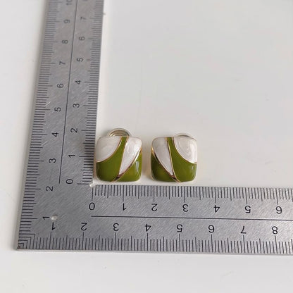 Cuff Ear Alloy Square Glaze