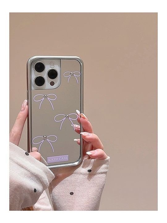 Mirrored Bow Case Phone