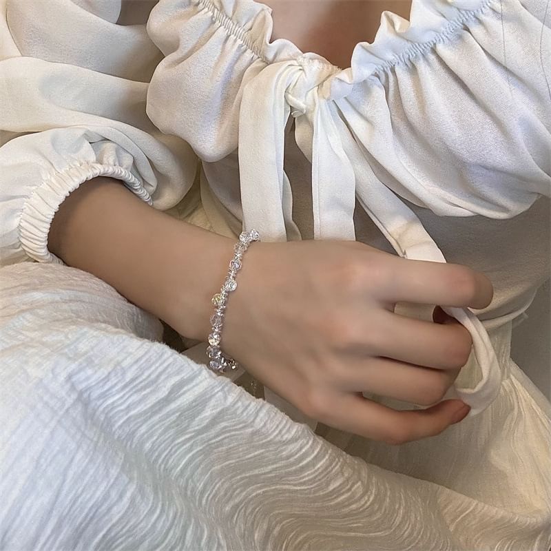 Crystal Faux Alloy Bracelet