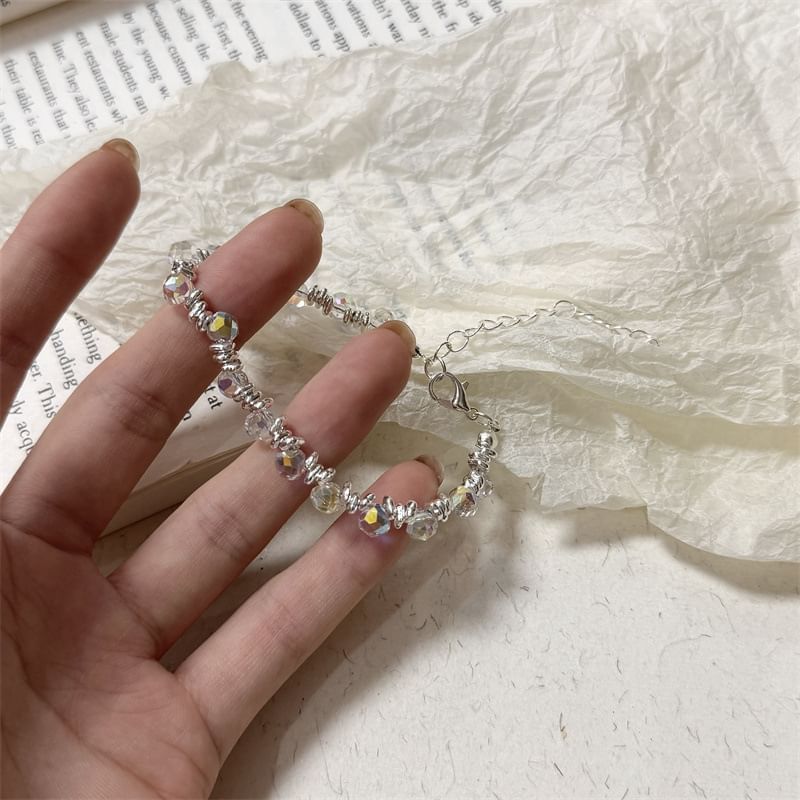 Crystal Faux Alloy Bracelet