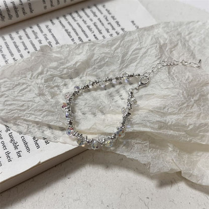Crystal Faux Alloy Bracelet