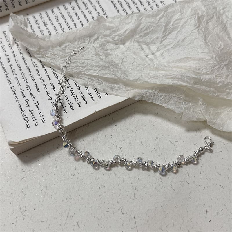 Crystal Faux Alloy Bracelet
