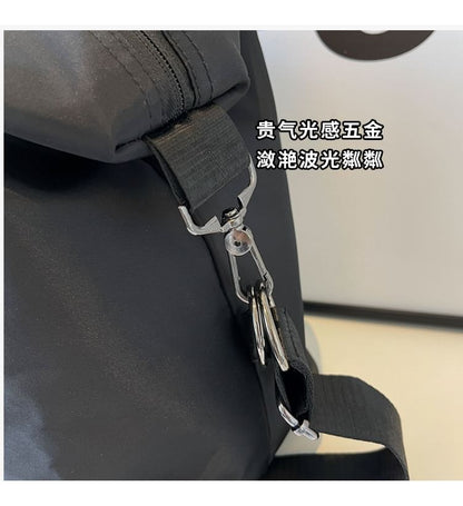 Plain Duffel Bag Zip Travel