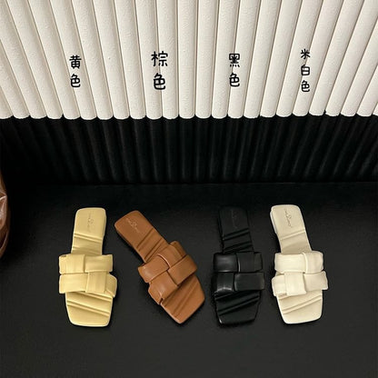Sample Woven Slide Sandals
