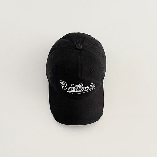 Baseball Embroidered Lettering Cap
