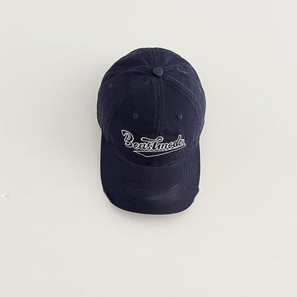 Baseball Embroidered Lettering Cap