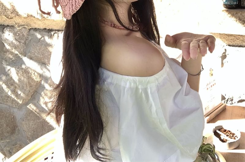 Bucket Knit Hat Bow