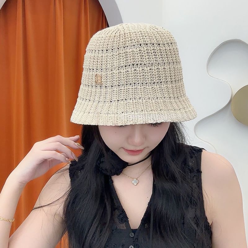 Bucket Hat Straw