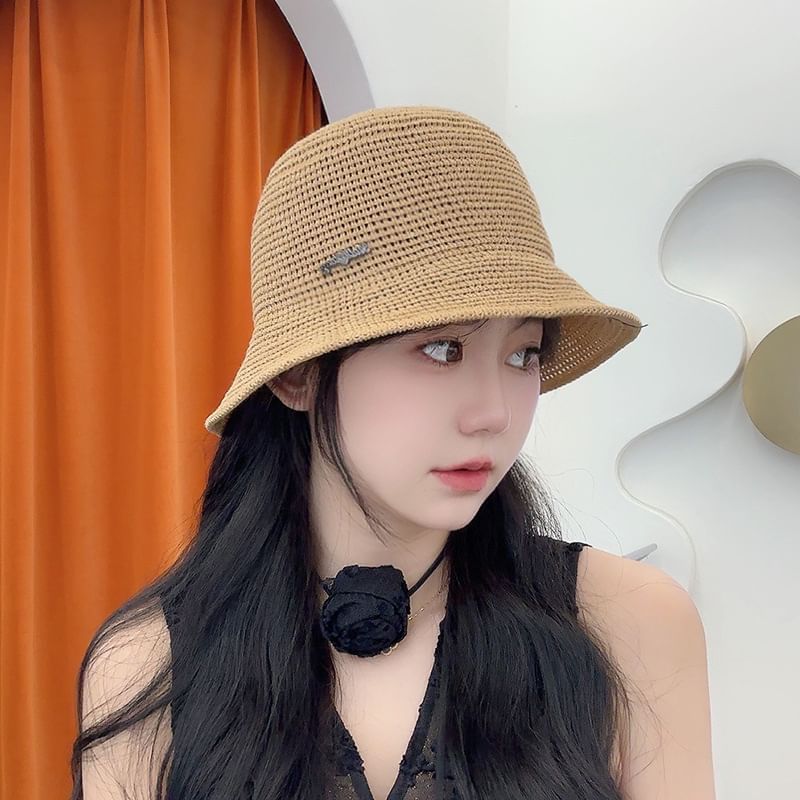 Bucket Hat Straw