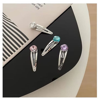 Snap Rhinestone Clip