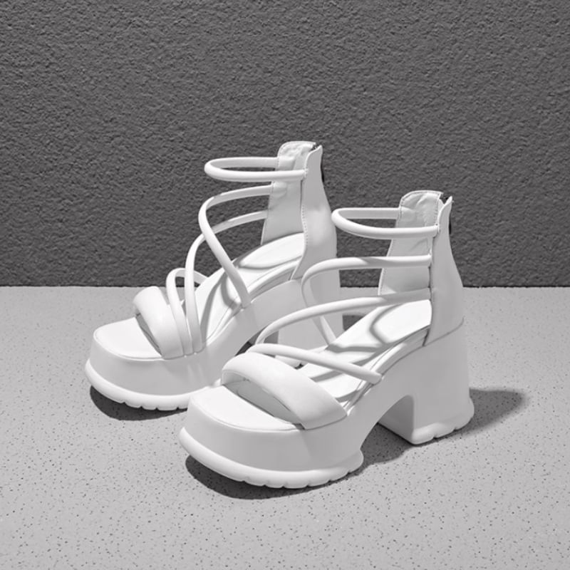 Sandals Platform Lace-Up