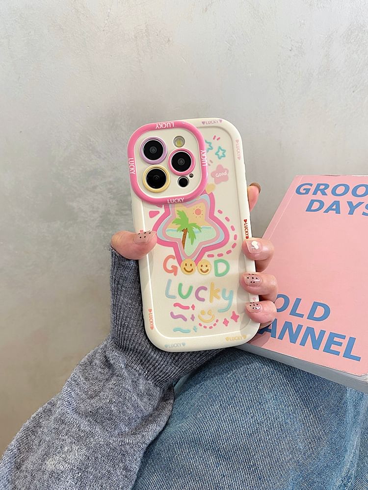 Star Smiley Set Strap / Phone Case