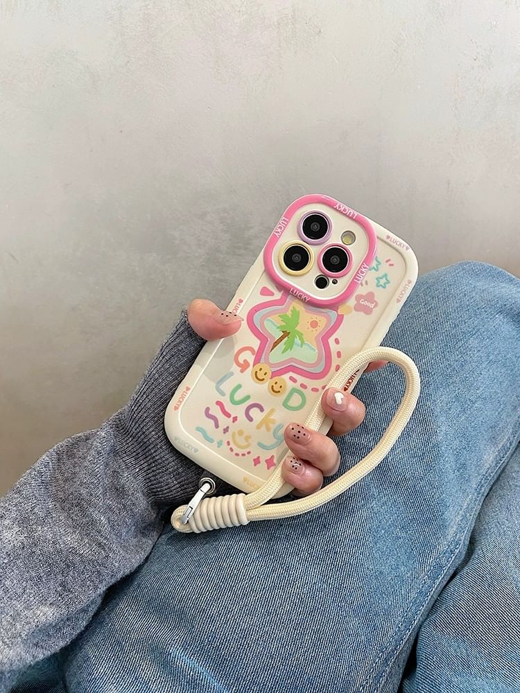 Star Smiley Set Strap / Phone Case