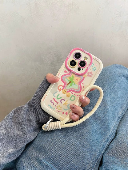 Star Smiley Set Strap / Phone Case