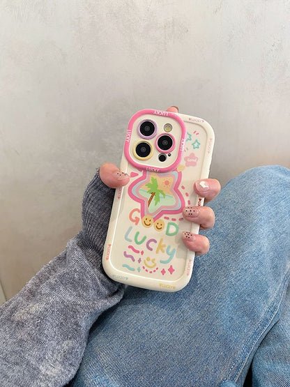 Star Smiley Set Strap / Phone Case