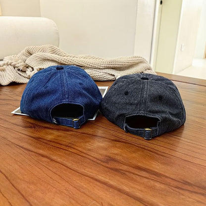 Corduroy Cap Embroidered Lettering