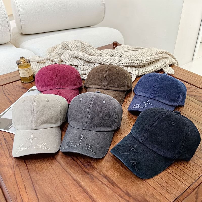 Cap Embroidered Baseball Lettering