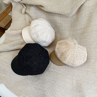Newsboy Panel Cap