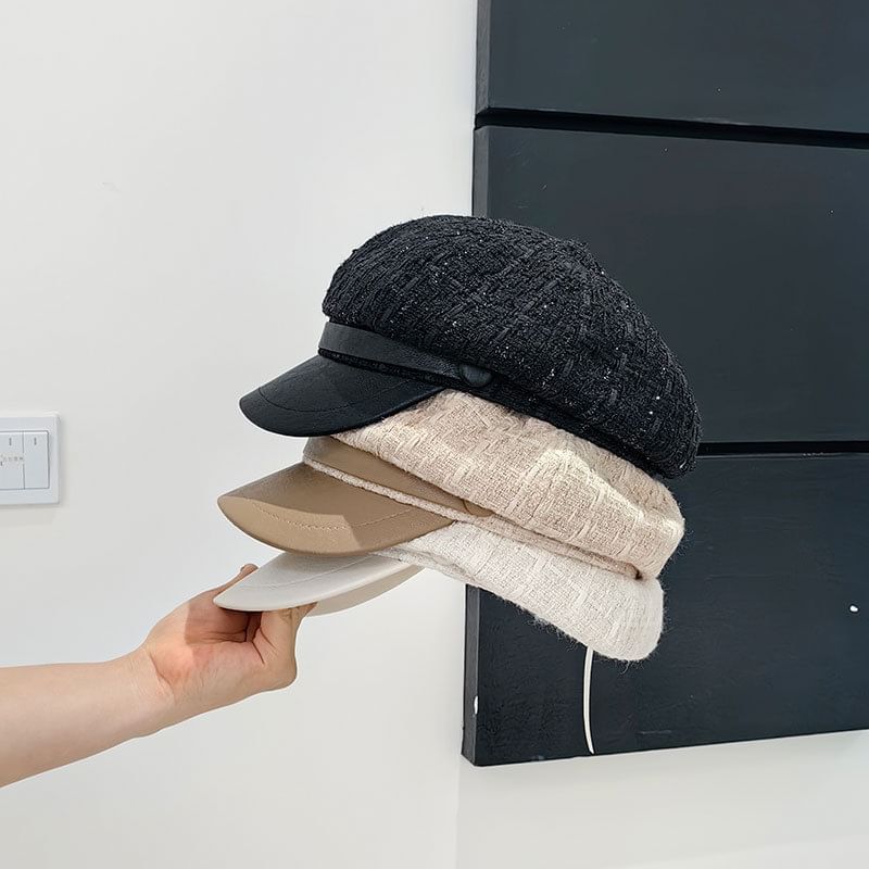 Newsboy Panel Cap