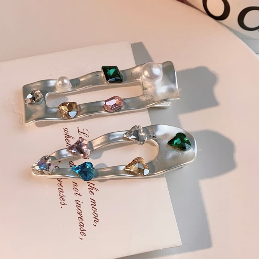 Sample Rhinestone Hair Clip