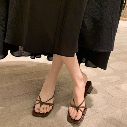 Wholesale Sample Knotted Thong Sandals